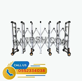 حواجز المنيوم متحركة على عجلات -حاجز تنظيم