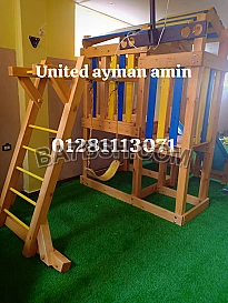 العاب مجمعات خشبيه للمدارس 