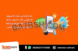 حملات التسويق الالكتروني – مع شركة تك سوفت للحلول الذكية – Tec Soft for SMART solutions
