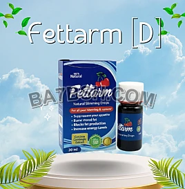 نقط فيتارم fettarm drops للتخسيس وحرق الدهون