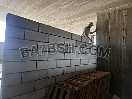 طوب ابيض خفيف في البناء العصري 