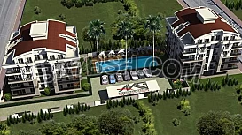 شقة للبيع في انطاليا ضمن مجمع كاسا فيردي casa verde 