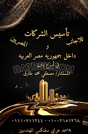 محامى تاسيس الشركات فى مصر 