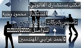 محامى تاسيس الشركات فى مصر