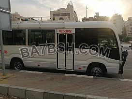 احجز معنا.. تويوتا كوستر رحلات للايجار￼