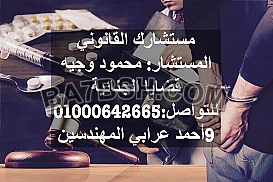 محامي جنائي فى مصر
