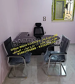 مكاتب زجاج مودرن طاولات اجتماعات زجاج اثاث مكتبي اثاث شركات