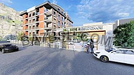 شقة للبيع في كونيالتي انطاليا ضمن مجمع Hill Side Homes 