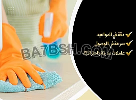 خدمة التنظيف الشامل الي عم بتدّور عليها صارت بين ايديك 