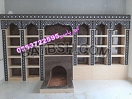 مشبات, مشبات حديثه, مشبات رخام, مشبات حجر, مشبات مودرن ,ديكورات مشبات