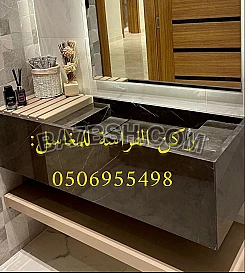 مغاسل-رخامية-مغاسل-رخام-طبيعي-مغاسل-رخام-صناعي-مغاسل-مودرن