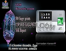 اجهزة حضور و انصراف في اسكندرية الانسب للمشاريع الصغيرة والمحلات و الشركات جهاز lx50 by ZKTECO 