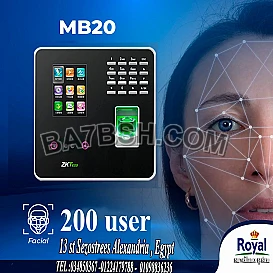  اجهزة حضور و انصراف بصمة الوجه في الاسكندرية MB20