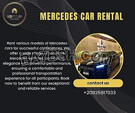 ايجار سيارات مرسيدس بالسائق في مصر 01125817033