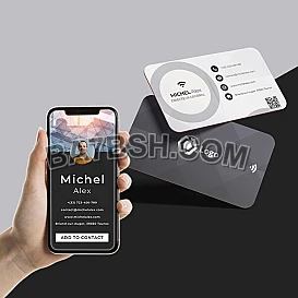 كرت أعمال ذكي Digital Business Card